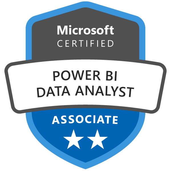 Power BI Data Analyst Associate certification badge